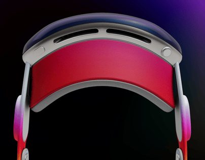 Free Apple Vision Pro AR Headset 3D mockup. Create presentations using Online Mockup Generator.