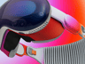 Free Apple Vision Pro AR Headset 3D mockup. Create presentations using Online Mockup Generator.