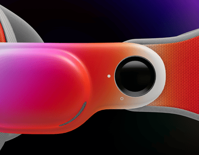 Free Apple Vision Pro AR Headset 3D mockup. Create presentations using Online Mockup Generator.
