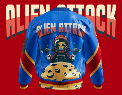Free Bomber Jacket 3D mockup. Create presentations using Online Mockup Generator.