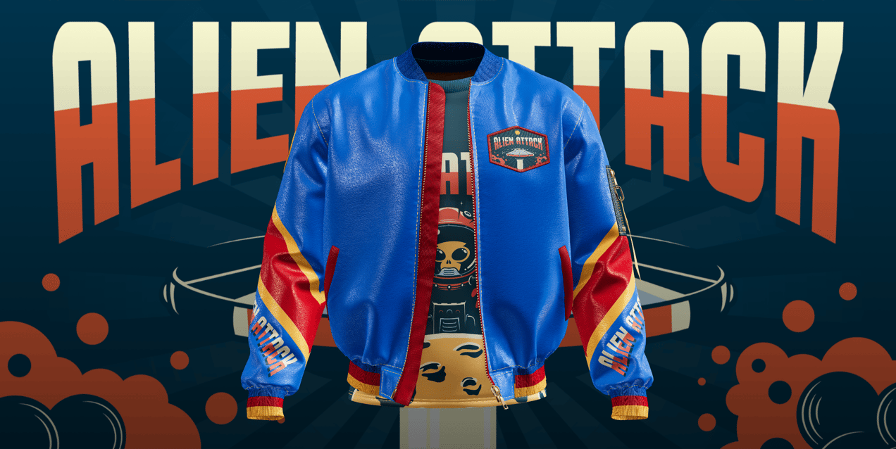 ProVisual — Bomber Jacket Mockup 3D mockup