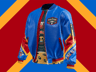 Free Bomber Jacket 3D mockup. Create presentations using Online Mockup Generator.