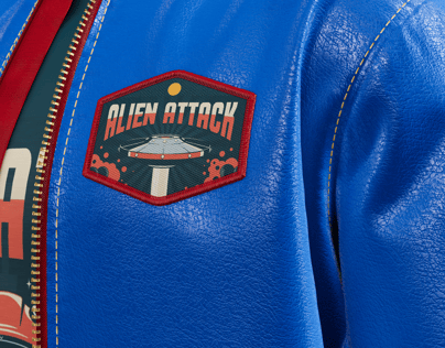Free Bomber Jacket 3D mockup. Create presentations using Online Mockup Generator.