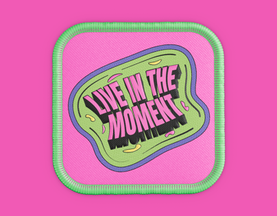 Free Patch 3D mockup. Create presentations using Online Mockup Generator.