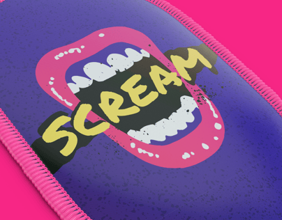 Patch 3D mockup. Create presentations using Online Mockup Generator.