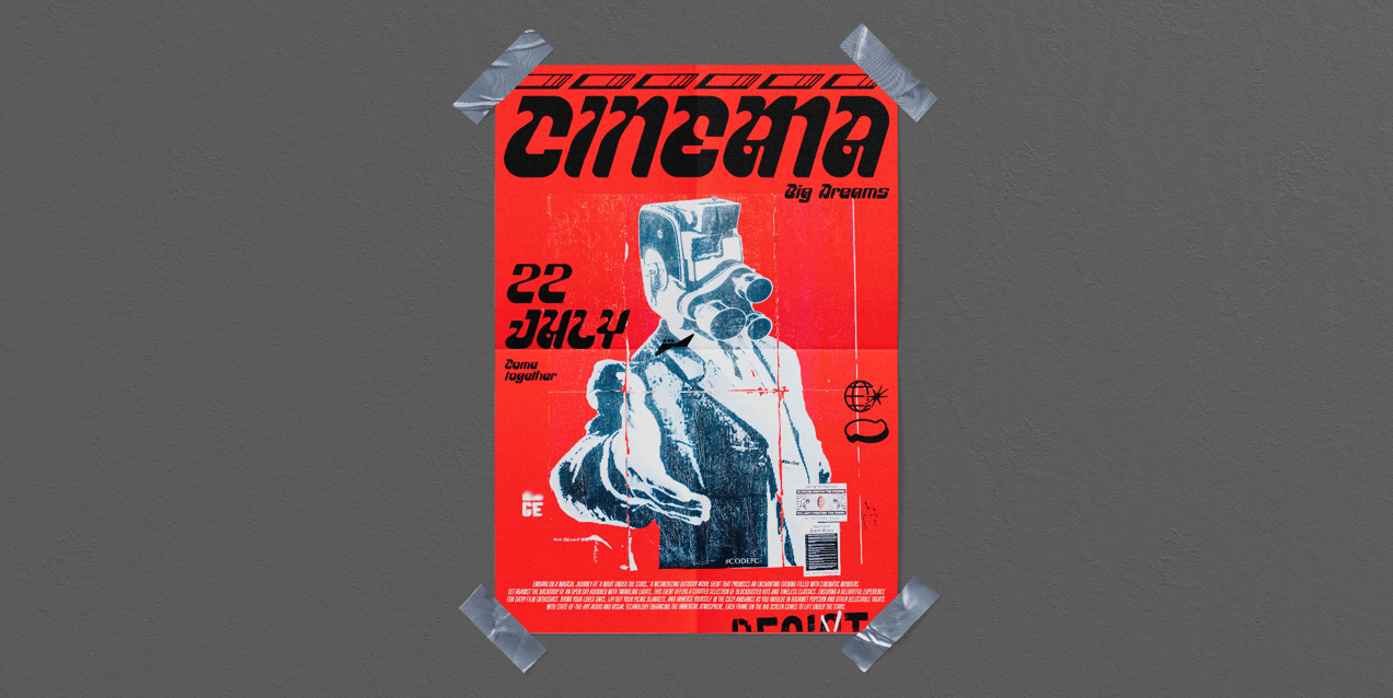 ProVisual — Poster Mockup 3D mockup