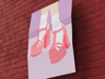 Free Poster 3D mockup. Create presentations using Online Mockup Generator.