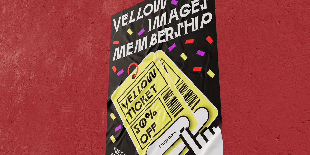 Free Poster 3D mockup. Create presentations using Online Mockup Generator.