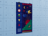 Free Poster 3D mockup. Create presentations using Online Mockup Generator.