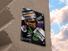 Free Poster 3D mockup. Create presentations using Online Mockup Generator.
