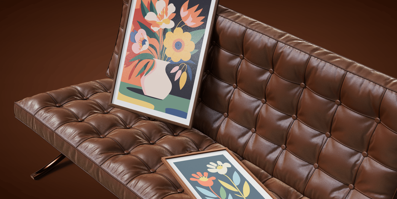 ProVisual — Poster Mockup 3D mockup