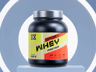 Free Protein Jar 3D mockup. Create presentations using Online Mockup Generator.