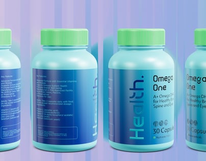 Free Bottle 3D mockup. Create presentations using Online Mockup Generator.