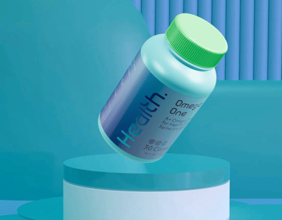 Free Bottle 3D mockup. Create presentations using Online Mockup Generator.
