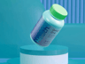 Free Bottle 3D mockup. Create presentations using Online Mockup Generator.