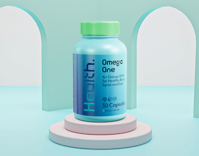 ProVisual — Bottle Mockup 3D mockup