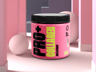 Jar 3D mockup. Create presentations using Online Mockup Generator.