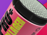 Jar 3D mockup. Create presentations using Online Mockup Generator.