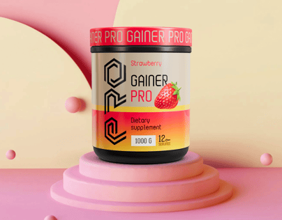 ProVisual — Jar Mockup 3D mockup