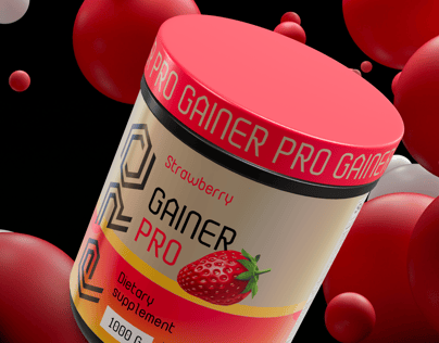 Jar 3D mockup. Create presentations using Online Mockup Generator.