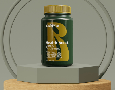 Free Bottle 3D mockup. Create presentations using Online Mockup Generator.