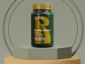 Free Bottle 3D mockup. Create presentations using Online Mockup Generator.