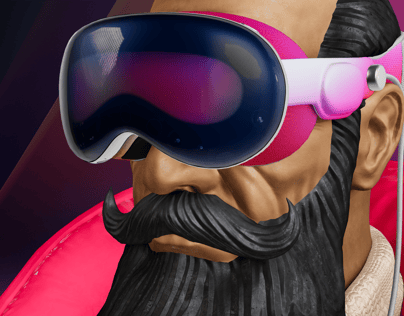 Free Apple Vision Pro AR Headset 3D mockup and Jacket 3D mockup. 2 in 1. Create presentations using Online Mockup Generator.