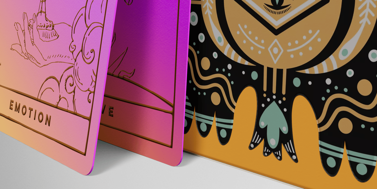 Playing Cards 3D mockup. Create presentations using Free Online Mockup Generator.