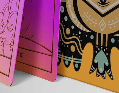 Playing Cards 3D mockup. Create presentations using Free Online Mockup Generator.