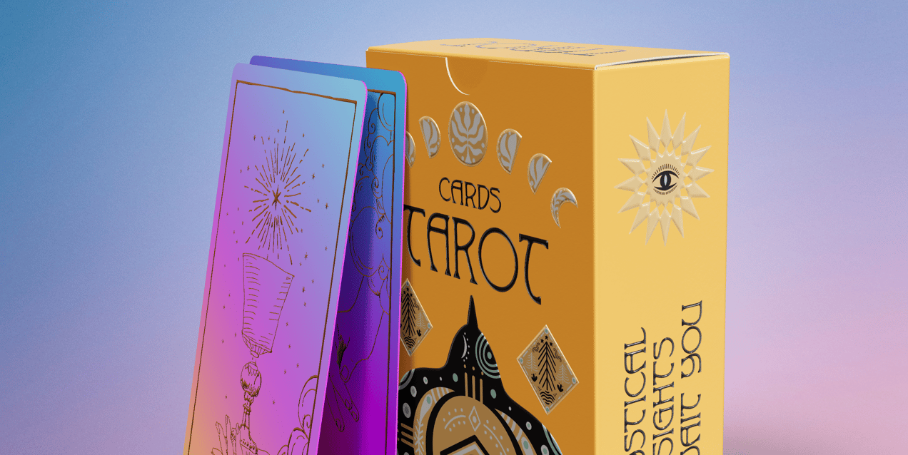 Playing Cards 3D mockup. Create presentations using Free Online Mockup Generator.
