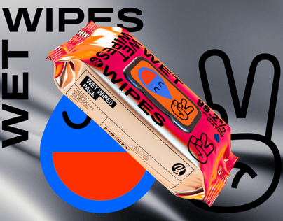 ProVisual —  Wet Wipes Pack 3D mockup and 3D model - visualize online now