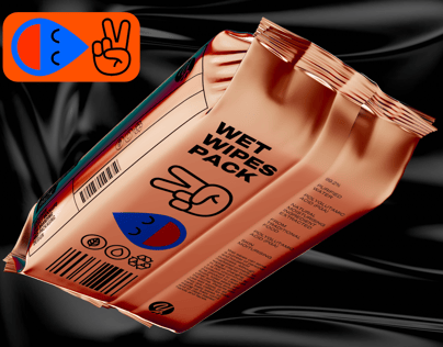 ProVisual —  Wet Wipes Pack 3D mockup and 3D model - visualize online now
