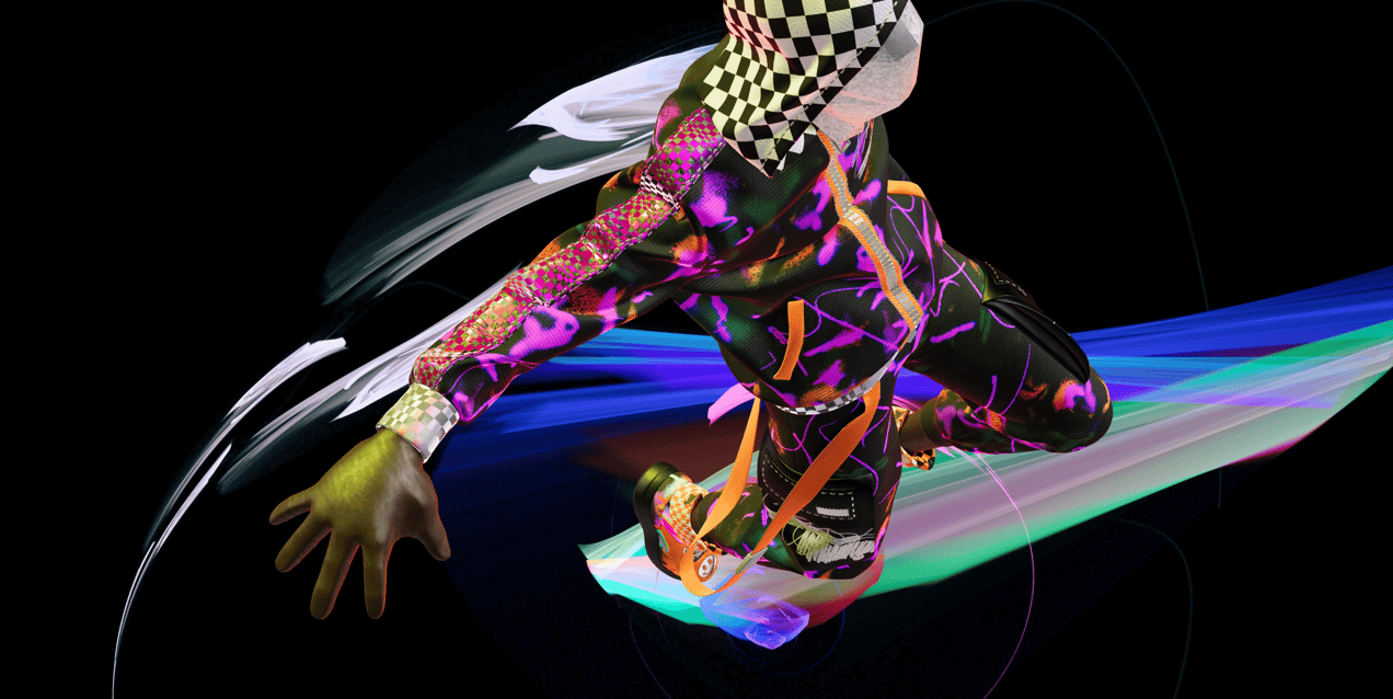 ProVisual —  Jumping Male Character 3D mockup and 3D model - create your perfect project online