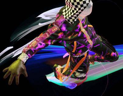 ProVisual —  Jumping Male Character 3D mockup and 3D model - create your perfect project online