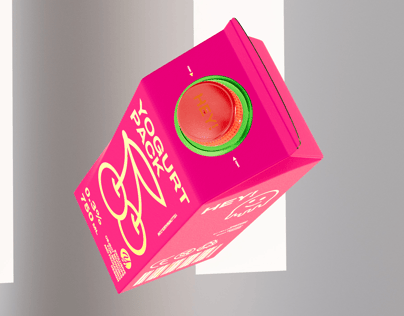 ProVisual —  750ml Milk Pack 3D mockup and 3D model - customize online now