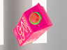 ProVisual —  750ml Milk Pack 3D mockup and 3D model - customize online now