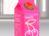 ProVisual —  750ml Milk Pack 3D mockup and 3D model - customize online now