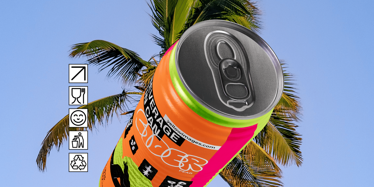 ProVisual —  520ml Soda Can 3D mockup and 3D model - visualize online now