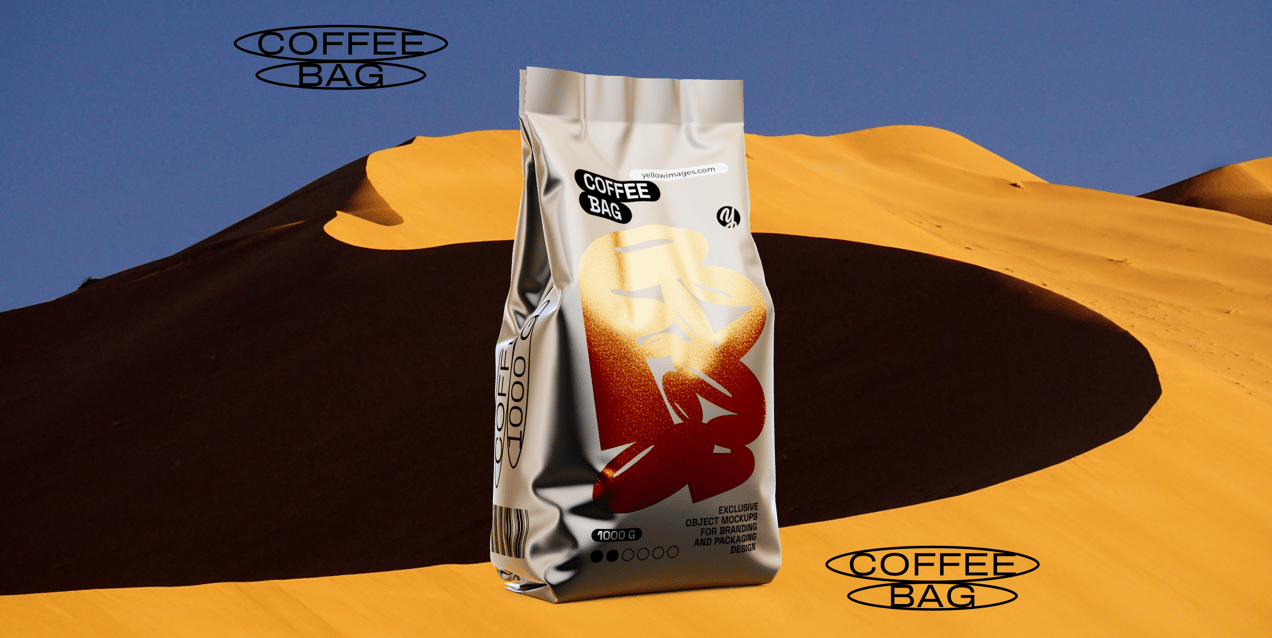 ProVisual — Coffee Bag 3D mockup