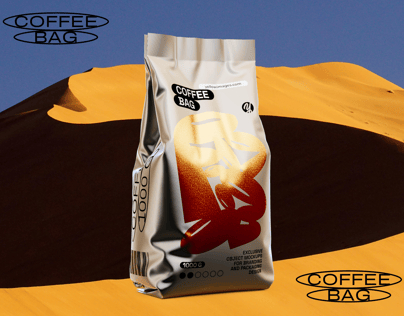 ProVisual — Coffee Bag 3D mockup