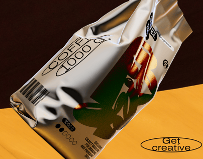 ProVisual —  Coffee Bag 3D mockup and 3D model -  try it now and get yours today