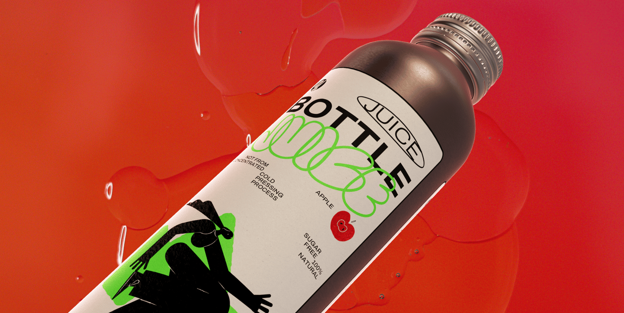 ProVisual —  350ml Aluminium Bottle 3D mockup and 3D model - customize online now