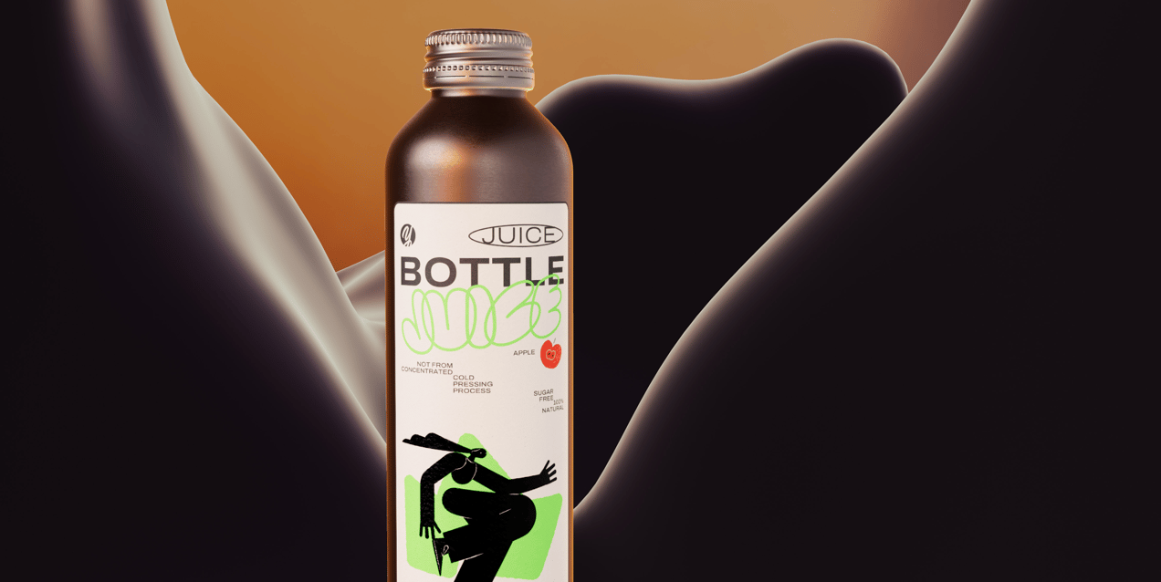 ProVisual —  350ml Aluminium Bottle 3D mockup and 3D model - customize online now