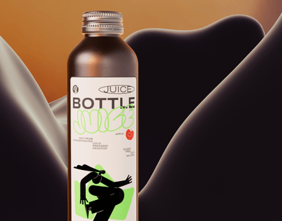 ProVisual —  350ml Aluminium Bottle 3D mockup and 3D model - customize online now
