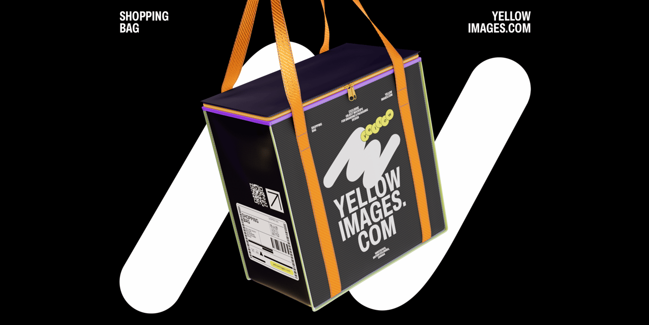 ProVisual — Delivery Food Bag 3D mockup