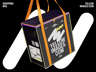 ProVisual —  Delivery Food Bag 3D mockup and 3D model - visualize online now