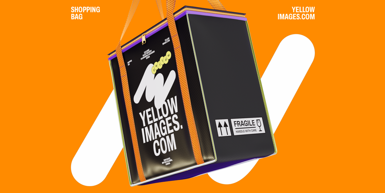 ProVisual —  Delivery Food Bag 3D mockup and 3D model - visualize online now