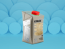 ProVisual —  500ml Milk Pack 3D mockup and 3D model -  try it now and get yours today
