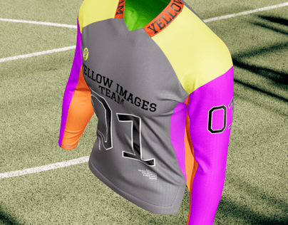 ProVisual —  Long Sleeve Soccer Goalkeeper Jersey 3D mockup and 3D model - try it now and get yours today