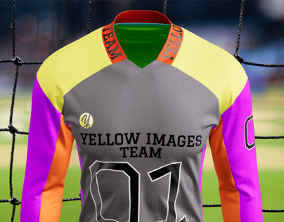 ProVisual —  Long Sleeve Soccer Goalkeeper Jersey 3D mockup and 3D model - try it now and get yours today